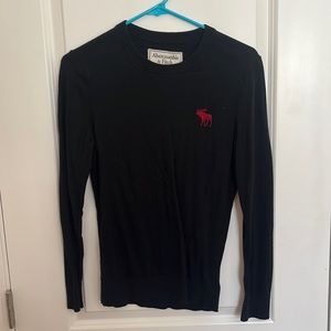 ABERCROMBIE & FITCH Mens sweater black XS